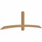 Ekena Millwork Bellingham Timber Gable Bracket, Western Red Cedar, 96"W x 28"H x 3 1/2"D x 3 1/2"F, 7/12 Pitch GBW096X28X0404BEL00SWR - alternate 3